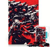 Puzzle da 1000 pezzi con ragazza anime e albero di Natale,ideale per stimolare la concentrazione,con taglio laser per un incastro perfetto e un'attività divertente da fare insieme ai propri cari