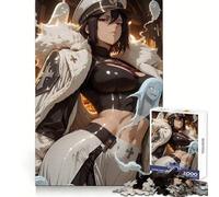 Puzzle da 1000 pezzi con ragazza anime e fantasmi in un'ambientazione di Halloween ideale per adolescenti Un gioco che stimola la logica e il relax Un'attività precisa e raffinata perfetta come regalo
