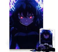 Puzzle da 1000 pezzi con ragazza anime e poteri elettrici per adolescenti, ideale per stimolare la memoria cognitiva, il relax e il divertimento, con tagli netti Regalo perfetto (38x52cm)