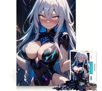 Puzzle da 1000 pezzi con ragazza anime sexy per adulti, gioco stimolante e divertente, taglio preciso, regalo speciale 38x52cm