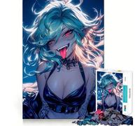 Puzzle da 1000 pezzi con ragazza elfa sexy per adulti, gioco per allenare la mente, divertimento casual, taglio di precisione, regalo artistico 50x75cm