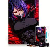 Puzzle da 1000 pezzi con ragazza ninja su letto di velluto, ideale per adulti, regalo, gioco di logica, svago e divertimento, di alta qualità (50x75cm)