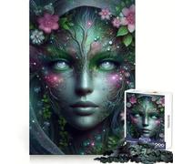 Puzzle da 1000 pezzi con ritratto dello spirito della natura per adulti, gioco di logica e divertimento, bordi lisci, regalo affettuoso (50x75cm)