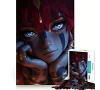 Puzzle da 1000 pezzi con ritratto di donna mistica per adulti, gioco di logica e divertimento rilassante con bordi lisci, regalo speciale (50x75cm)