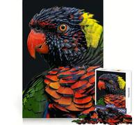 Puzzle da 1000 pezzi con ritratto di pappagallo per ragazzi, ideale per migliorare la memoria, rilassante e divertente, con un design elegante da assemblare (38x26cm)