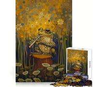 Puzzle da 1000 pezzi con rospo che suona il flauto ideale per adolescenti Rafforza la memoria favorisce la calma e la tranquillità Bordo di qualità Regalo perfetto per gli amanti di Babbo Natale
