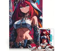 Puzzle da 1000 pezzi con sacerdotessa anime, gioco rompicapo, sfida impegnativa, ideale come regalo per tutta la famiglia 50x75cm