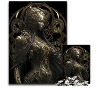 Puzzle da 1000 pezzi con segno zodiacale Vergine puzzle rilassanti e sfidanti decorazioni per la casa colorate amici 1000 pezzi (38x26 cm)