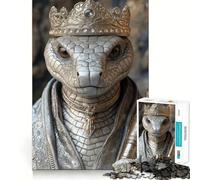 Puzzle da 1000 pezzi con serpente e rettile per adulti, ideale per il tempo libero a casa, un'attività divertente e un regalo di compleanno (50x75cm)