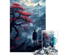 Puzzle da 1000 pezzi con Shogun e Samurai giapponesi Divertimento a casa decorazione murale gioco pratico per ragazzi dai 14 anni in su (38x52cm)
