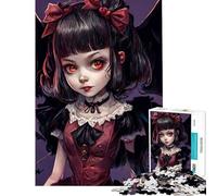 Puzzle da 1000 pezzi con simpatici mostri in stile manga Aiuta a stimolare la mente e a ridurre lo stress Gioco pratico adatto a persone dai 14 anni in su (38x52cm)