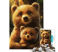 Puzzle da 1000 pezzi con simpatici orsetti ideale per adolescenti perfetto per compleanni e Natale 38x26cm