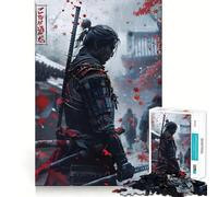 Puzzle da 1000 pezzi con spada del guerriero,sfida mentale,taglio di alta precisione,divertente passatempo (38x52cm)