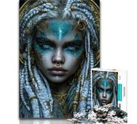 Puzzle da 1000 pezzi con spirito della natura mistica 1000 pezzi per adulti e adolescenti giocattolo educativo intellettuale decomprimente regali di Babbo Natale segreto (50x75cm)