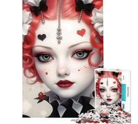 Puzzle da 1000 pezzi con splendido arlecchino sfida per la mente e l'intelligenza gioco avvincente antistress ideale come regalo (dimensioni 38x52cm)