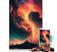 Puzzle da 1000 pezzi con splendido paesaggio fantasy,taglio senza soluzione di continuità,gioco di logica,regalo,gioco casual,decorazione natalizia per la casa (38x52cm)