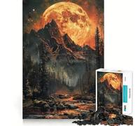 Puzzle da 1000 pezzi con splendido paesaggio naturale,tagli precisi,gioco stimolante per la mente,divertimento per il tempo libero,decorazione natalizia,regalo (50x75cm)