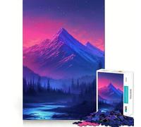 Puzzle da 1000 pezzi con splendido paesaggio naturale,taglio perfetto,divertente e intelligente,ideale per un momento di relax e svago,perfetto per compleanni e attività artistiche (50x75cm)