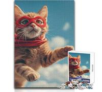 Puzzle da 1000 pezzi con supereroi per adolescenti, divertente gioco di apprendimento e stimolazione mentale, perfetto regalo festivo premuroso, dimensioni 50x75cm