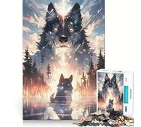Puzzle da 1000 pezzi con supervisione dei genitori, ideale per ragazzi, per migliorare la memoria, senza stress, con design e assemblaggio rilassanti, un regalo speciale (50x75cm)