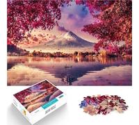 Puzzle da 1000 pezzi con taglio di precisione Fuji Fugaku Giappone Honshu ，Adatto a persone dai 14 anni in su Decorazione della casa Giochi per famiglie, regali di Natale e compleanno。