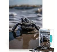 Puzzle da 1000 pezzi con tartarughe marine,accurato,divertente e stimolante per la mente,ideale per il gioco di compleanno (50x75cm)