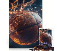 Puzzle da 1000 pezzi con tema basket che attraversa la rete, ideale per adolescenti Stimola la memoria, dona un piacevole relax e un senso di appartenenza Regalo significativo (38x52cm)