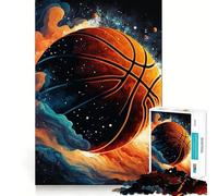 Puzzle da 1000 pezzi con tema basket,gioco di snodo,stimolante per la creatività,ideale per momenti di relax e come regalo di compleanno (50x75cm)