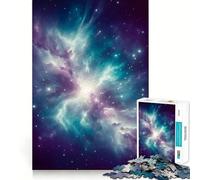 Puzzle da 1000 pezzi con tema Nebulosa Spazio per adolescenti, gioco di logica e abilità, divertimento condiviso, taglio preciso, decorazione da parete (50x75cm)