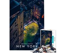 Puzzle da 1000 pezzi con tema New York City sfida di intelligenza e creatività gioco avvincente per tutta la famiglia adatto anche alle coppie regalo artistico (dimensioni 38x26cm)