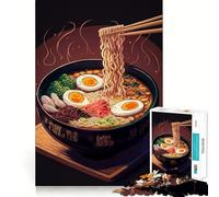 Puzzle da 1000 pezzi con tema Ramen giapponese, ideale per adulti, un gioco rilassante per allenare la mente (50x75cm) - Regalo perfetto