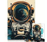 Puzzle da 1000 pezzi con tema Spazio e Astronauti per ragazzi Il puzzle migliora la memoria, è rilassante e compatto, ideale come regalo festivo (38x26cm)