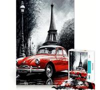 Puzzle da 1000 pezzi con tema Street Art Parigi per adolescenti, gioco di logica, divertimento per tutta la famiglia, bordo premium, 50x75cm