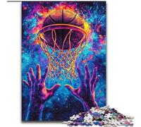 Puzzle da 1000 pezzi con tiri a canestro, puzzle impossibili per adulti, 50x75cm, regalo per uomini e donne, per occasioni quotidiane e speciali