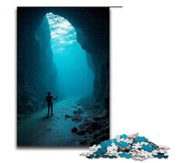 Puzzle da 1000 pezzi con tunnel sottomarino colorato divertente puzzle per la famiglia ottimo regalo per gli appassionati di anime regalo per adulti da 1000 pezzi