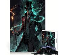 Puzzle da 1000 pezzi con un mistico gentiluomo con bastone e magia, ideale per adolescenti Un gioco stimolante e divertente, perfetto per il tempo libero Taglio preciso, (38x52cm)