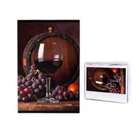 Puzzle da 1000 pezzi con uva di frutta, vino rosso, puzzle personalizzato, puzzle in legno per adulti, foto puzzle arte da appendere alla parete, decorazione per compleanno, matrimonio, San Valentino