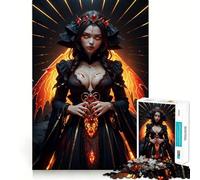 Puzzle da 1000 pezzi con vampiri sexy e mostri per adulti e ragazzi, ideale per migliorare la memoria, per un relax leggero e piacevole, con tagli netti e un regalo delizioso 50x75cm