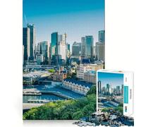 Puzzle da 1000 pezzi con vista aerea del panorama urbano di Sydney, ideale per adolescenti Un gioco stimolante per la mente, un'attività rilassante e creativa Un regalo perfetto 50x75cm
