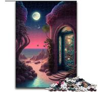 Puzzle da 1000 pezzi con viste surreali, puzzle impossibili per adulti, dimensioni 26x38cm, regalo per uomini e donne, per occasioni quotidiane e speciali.