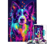 Puzzle da 1000 pezzi con vivaci immagini di cani ideale per adolescenti perfetto per una sfida di velocità a mano libera per e Natale Un giocattolo che stimola l'intelligenza e crea dipendenza