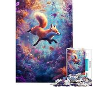 Puzzle da 1000 pezzi con volpe in una foresta fantastica ideale per adolescenti perfetto per una sfida di velocità a mano libera per e Natale Un gioco che stimola l'intelligenza e crea dipendenza