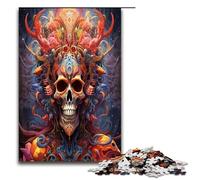 Puzzle da 1000 pezzi Conquistatore di imperi psichedelico per adulti giochi di puzzle in legno per famiglie 1000 pezzi