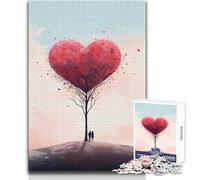 Puzzle da 1000 pezzi, coppia carina innamorata, giocattoli, giochi educativi, analisi e logica, regali di Babbo Natale segreto, dimensioni 38x52cm