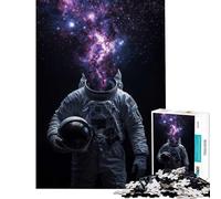 Puzzle da 1000 pezzi "Cosmic Consciousness︰ La mente di un astronauta" - Giocattolo avvincente per coltivare la pazienza giochi rilassanti analisi e logica opera d'arte regalo (dimensioni 38x26cm)
