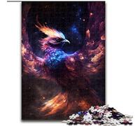 Puzzle da 1000 pezzi "Cosmic Phoenix Rising" in legno, attività divertente per la casa, 50x75cm, decorazione fai da te, stimolante per il cervello, regalo per le vacanze