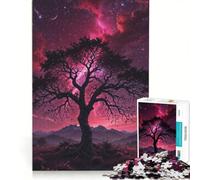 Puzzle da 1000 pezzi "Cosmic Sentinel - L'Albero dell'Eternità", gioco rompicapo, rilassante e stimolante per l'intelletto, ideale come regalo per tutta la famiglia 50x75cm