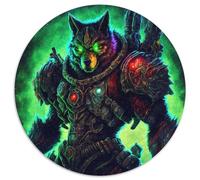 Puzzle da 1000 pezzi "Cosmic Space Wolves", puzzle impossibili per adulti, ideale come regalo di compleanno o per le feste, giocattolo da gioco per feste (67,5x67,5 cm)