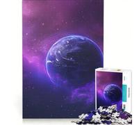 Puzzle da 1000 pezzi "Cosmo viola" per adulti gioco educativo difficile e stimolante ideale come regalo 50x75cm