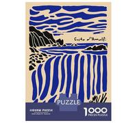 Puzzle Da 1000 Pezzi - Costa DAmalfi Coastal Landscape Puzzle Per Adolescenti Gioco Rompicapo Antistress Offerta Regalo Per Tutta La Famiglia 38x26cm/1000pcs